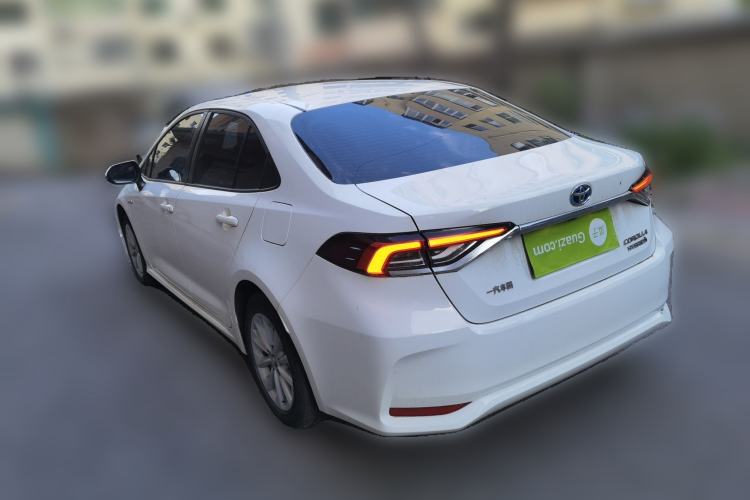 Used Toyota Corolla 2021 Dual-Motor 1.8L E-CVT Elite Edition Rear Left 45 Deg