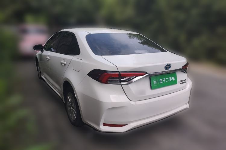 Used Toyota Corolla 2021 Dual-Engine 1.8L E-CVT Pioneer Edition Rear Left 45 Deg