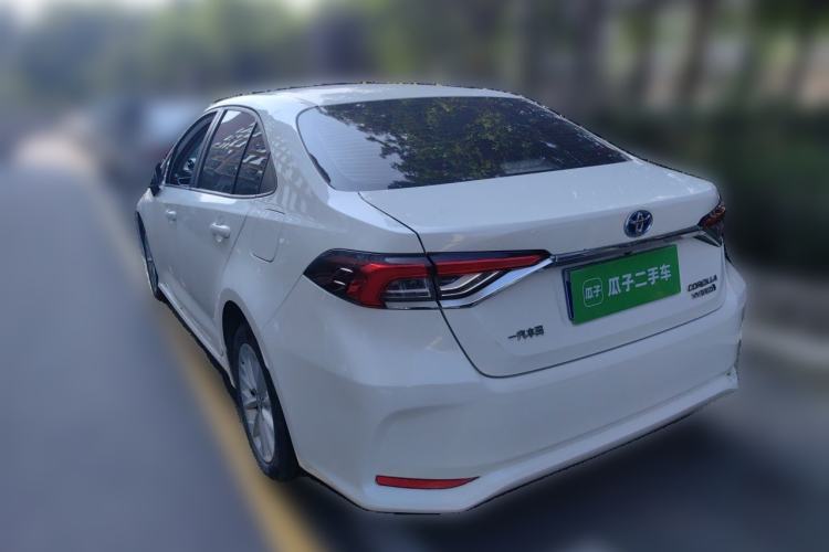 Used Toyota Corolla 2021 Dual-Motor 1.8L E-CVT Elite Edition Rear Left 45 Deg