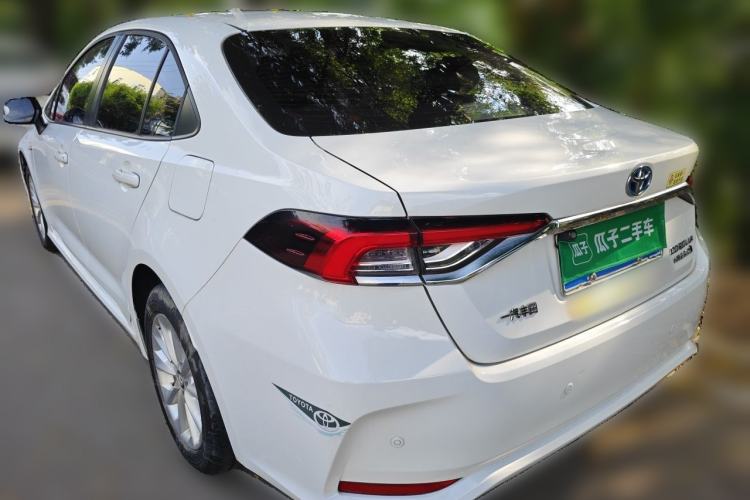 Used Toyota Corolla 2021 Dual-Motor 1.8L E-CVT Elite Edition Rear Left 45 Deg