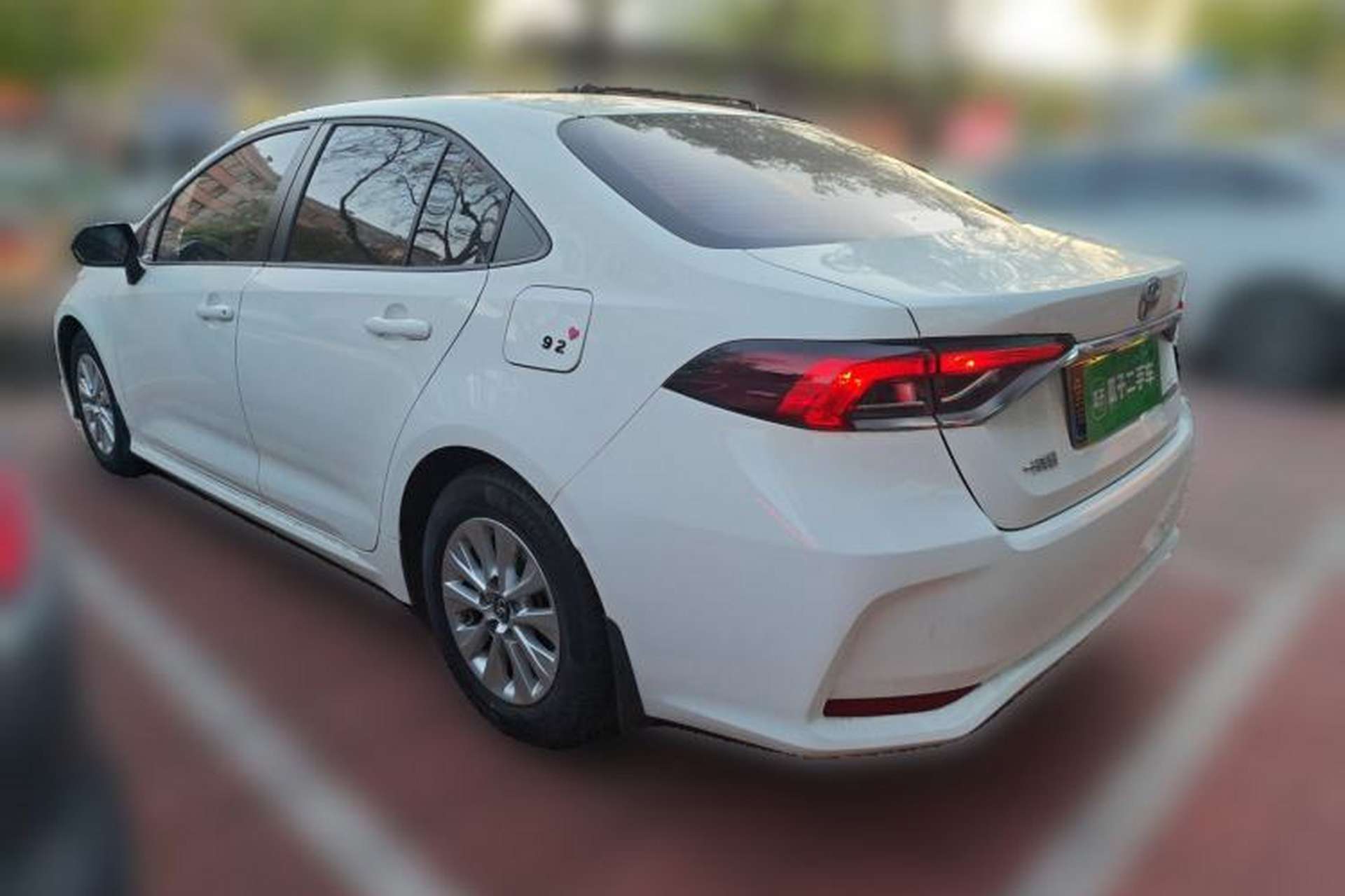 Used Toyota Corolla 2021 TNGA 1.5L CVT Elite Edition Rear Left 45 Deg