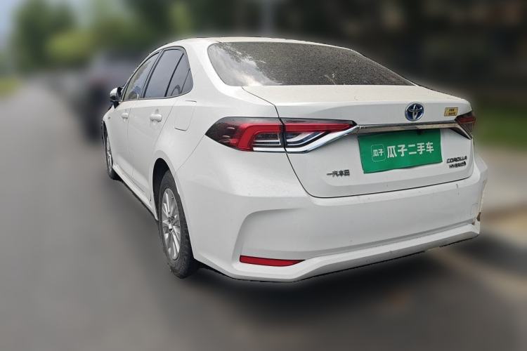 Used Toyota Corolla 2021 Dual-Engine 1.8L E-CVT Pioneer Edition Rear Left 45 Deg