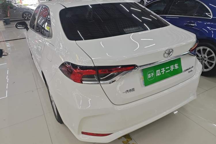 Used Toyota Corolla 2021 1.2T S-CVT Elite Edition Rear Left 45 Deg