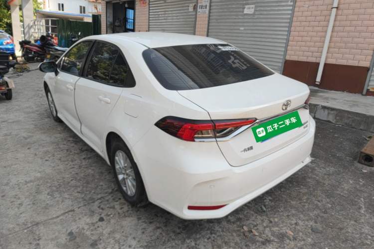 Used Toyota Corolla 2021 1.2T S-CVT Elite Edition Rear Left 45 Deg