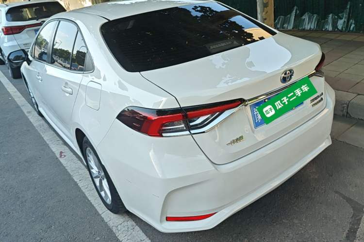 Used Toyota Corolla 2021 Dual-Motor 1.8L E-CVT Elite Edition Rear Left 45 Deg
