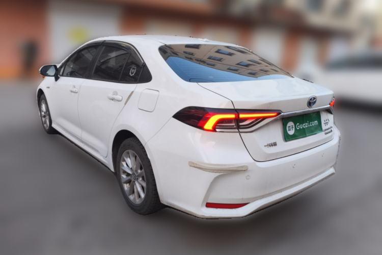 Used Toyota Corolla 2021 Dual-Engine 1.8L E-CVT Pioneer Edition Rear Left 45 Deg