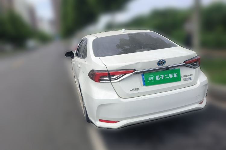 Used Toyota Corolla 2021 Dual-Engine 1.8L E-CVT Pioneer Edition Rear Left 45 Deg