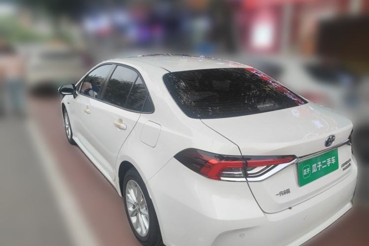 Used Toyota Corolla 2021 Dual-Motor 1.8L E-CVT Elite Edition Rear Left 45 Deg