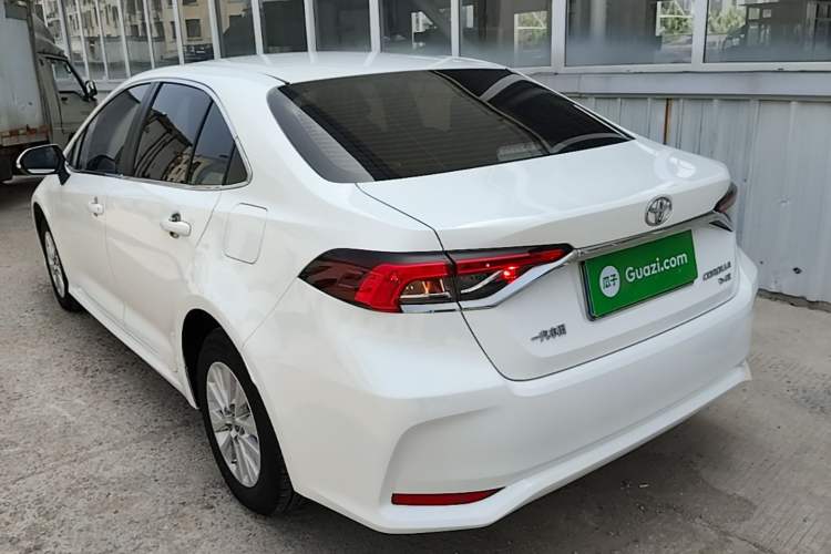 Used Toyota Corolla 2021 1.2T S-CVT Elite Edition Rear Left 45 Deg