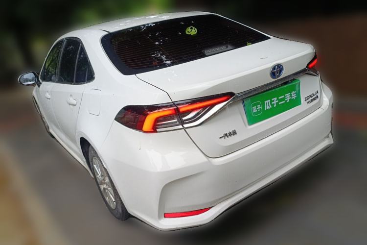 Used Toyota Corolla 2021 Dual-Engine 1.8L E-CVT Pioneer Edition Rear Left 45 Deg