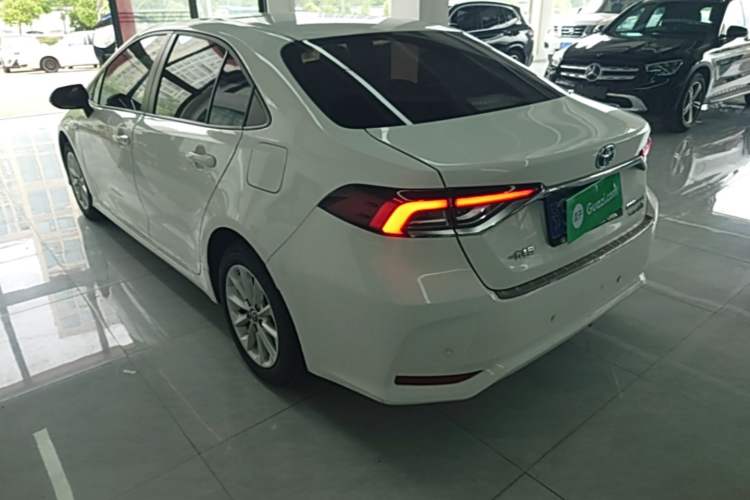 Used Toyota Corolla 2021 Dual-Motor 1.8L E-CVT Elite Edition Rear Left 45 Deg