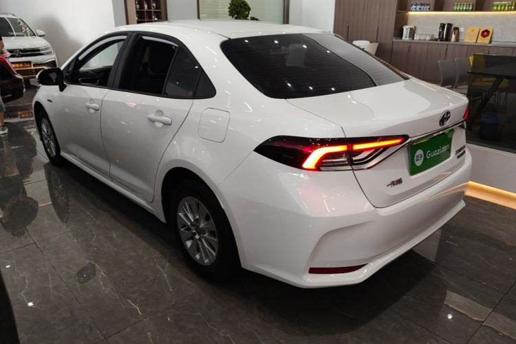 Used Toyota Corolla 2021 Dual-Engine 1.8L E-CVT Pioneer Edition Rear Left 45 Deg