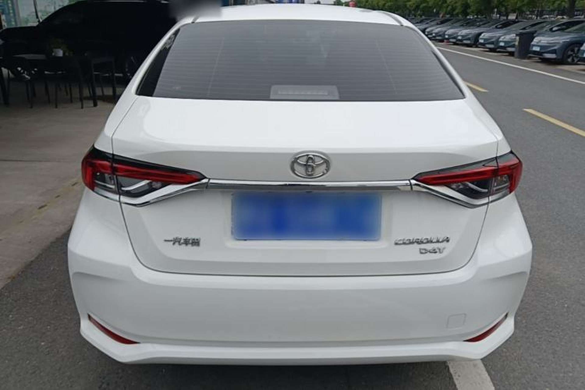 Used Toyota Corolla 2021 1.2T S-CVT Elite Edition Rear