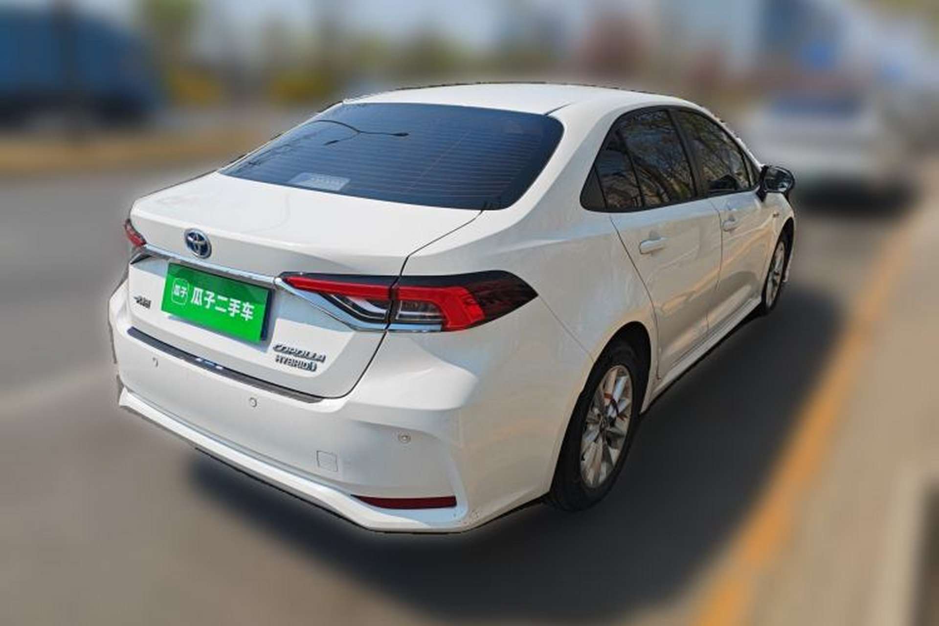 Used Toyota Corolla 2021 Dual-Motor 1.8L E-CVT Elite Edition Rear Right 45 Deg