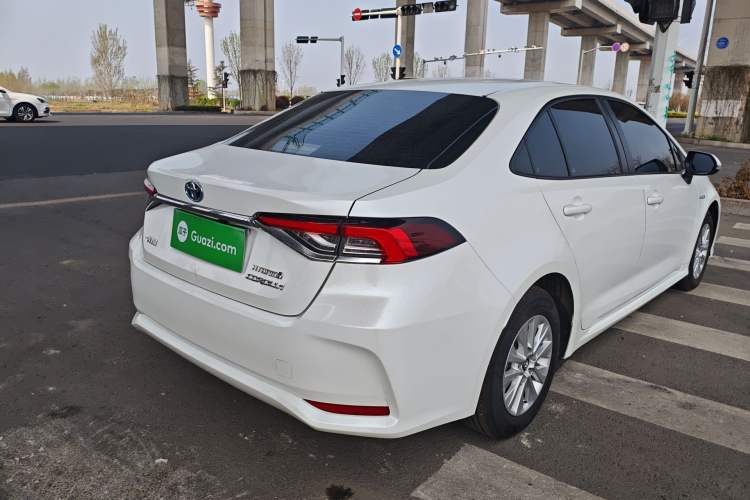 Used Toyota Corolla 2021 Dual-Engine 1.8L E-CVT Pioneer Edition Rear Right 45 Deg
