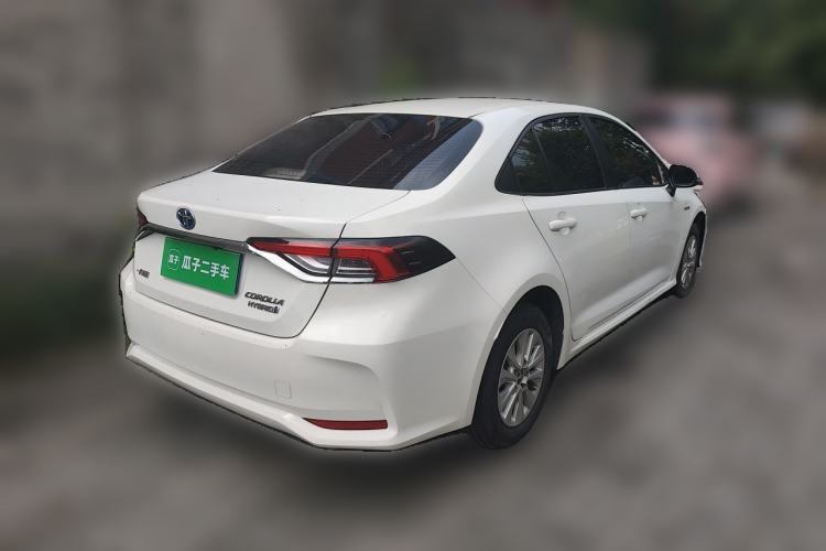 Used Toyota Corolla 2021 Dual-Engine 1.8L E-CVT Pioneer Edition Rear Right 45 Deg