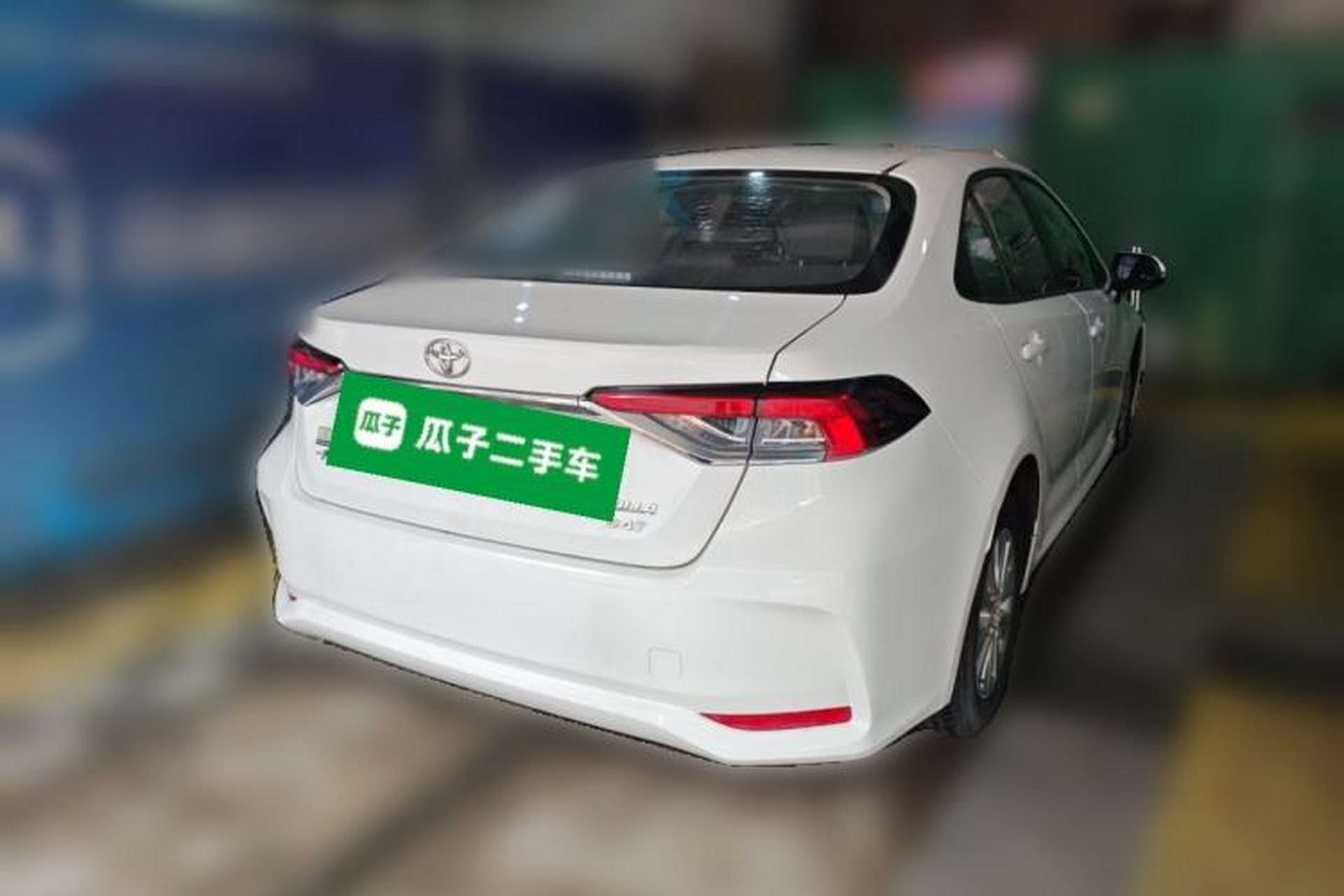 Used Toyota Corolla 2021 1.2T S-CVT Pioneer PLUS Edition Rear Right 45 Deg