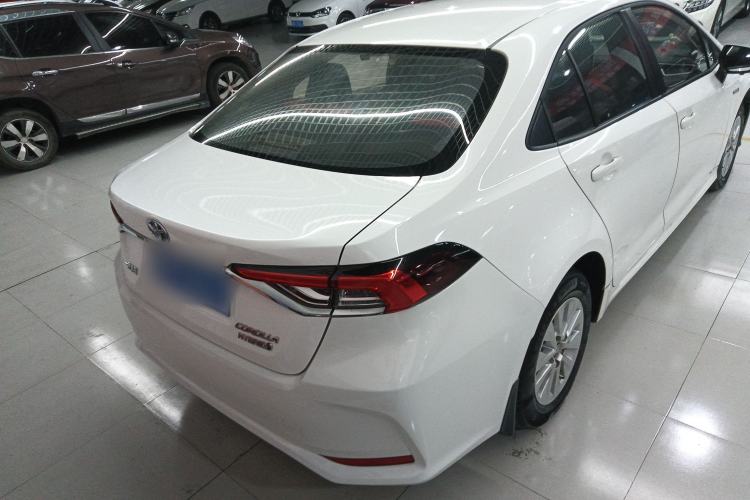 Used Toyota Corolla 2021 Dual-Engine 1.8L E-CVT Pioneer Edition Rear Right 45 Deg