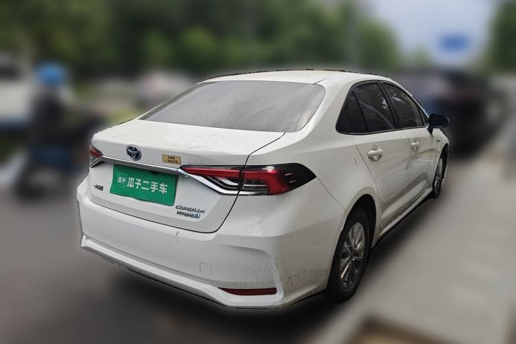 Used Toyota Corolla 2021 Dual-Engine 1.8L E-CVT Pioneer Edition Rear Right 45 Deg