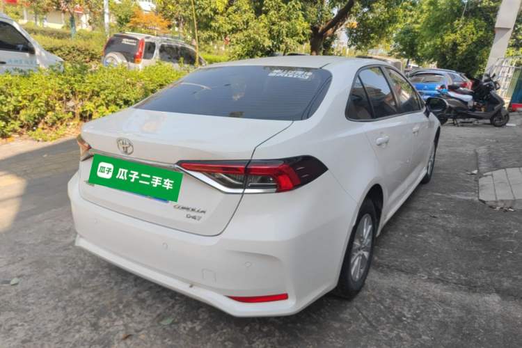 Used Toyota Corolla 2021 1.2T S-CVT Elite Edition Rear Right 45 Deg