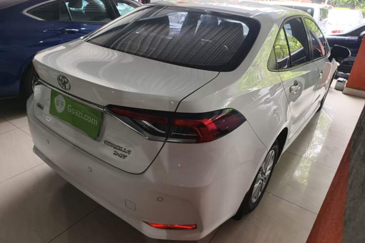 Used Toyota Corolla 2021 1.2T S-CVT Elite Edition Rear Right 45 Deg