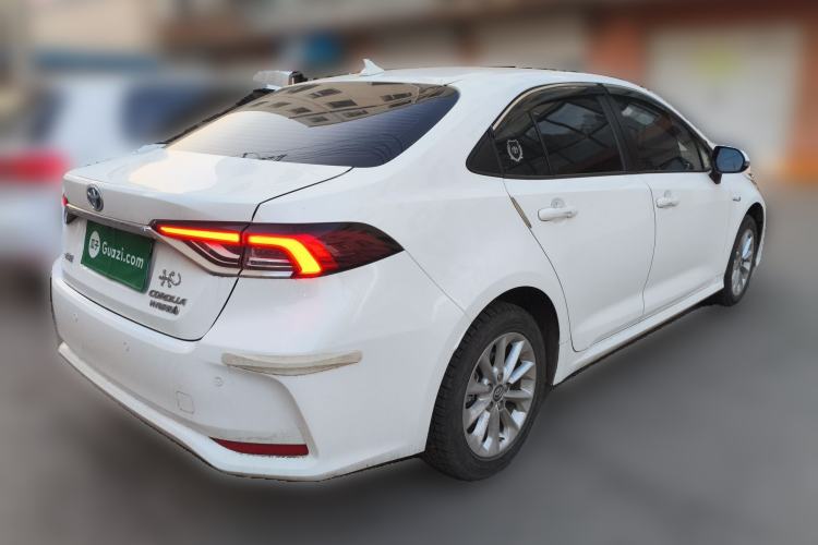 Used Toyota Corolla 2021 Dual-Engine 1.8L E-CVT Pioneer Edition Rear Right 45 Deg