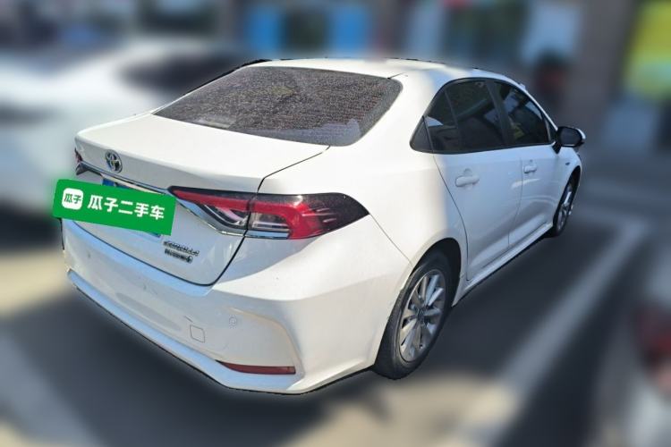 Used Toyota Corolla 2021 Dual-Engine 1.8L E-CVT Pioneer Edition Rear Right 45 Deg