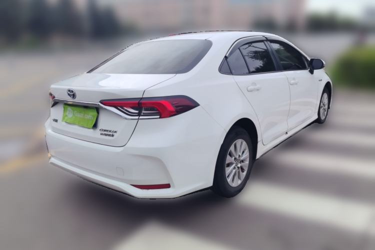 Used Toyota Corolla 2021 Dual-Engine 1.8L E-CVT Pioneer Edition Rear Right 45 Deg