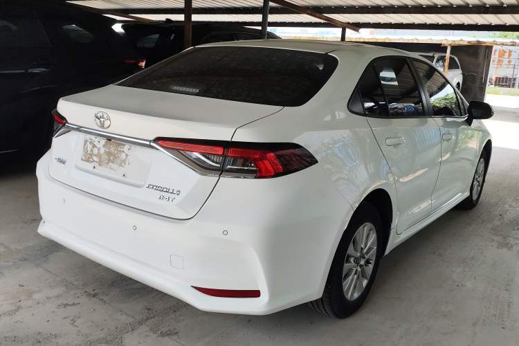 Used Toyota Corolla 2021 1.2T S-CVT Elite Edition Rear Right 45 Deg