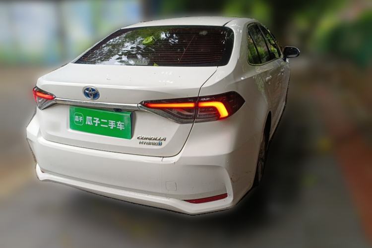 Used Toyota Corolla 2021 Dual-Engine 1.8L E-CVT Pioneer Edition Rear Right 45 Deg