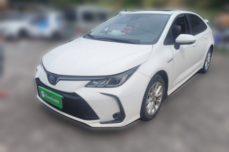 Used Toyota Corolla 2021 Dual-Motor 1.8L E-CVT Elite Edition Guazi used car, China used car export, Used car for sale, Used Toyota cars, Cheapest cars for sale