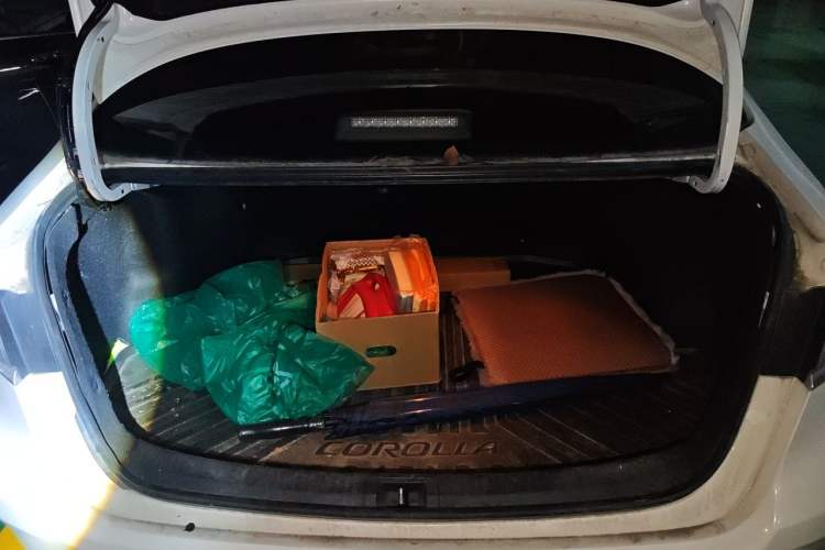 Used Toyota Corolla 2021 1.2T S-CVT Pioneer Edition Trunk