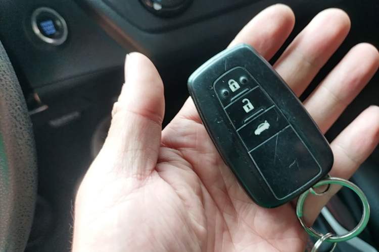 Used Toyota Corolla 2021 1.2T S-CVT Pioneer PLUS Edition Vehicle Key