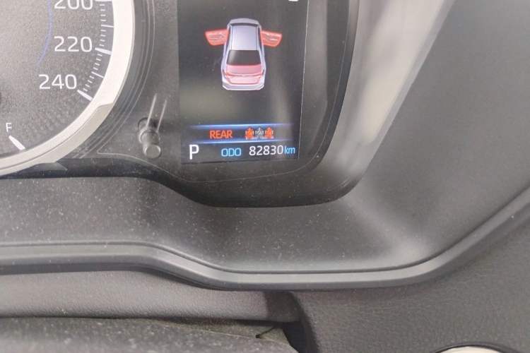Used Toyota Corolla 2022 Dual-Motor 1.8L E-CVT Pioneer Edition Odometer Close Up