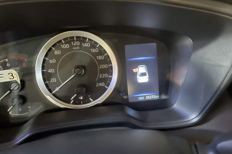 Used Toyota Corolla 2022 1.2T S-CVT Pioneer PLUS Edition Odometer Close Up
