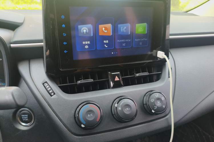 Used Toyota Corolla 2022 1.2T S-CVT Pioneer PLUS Edition Audio And AC Panel