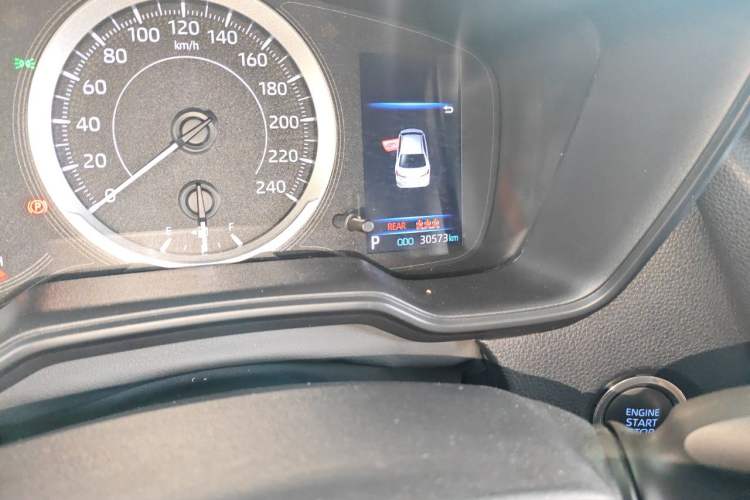 Used Toyota Corolla 2022 1.2T S-CVT Pioneer PLUS Edition Odometer Close Up