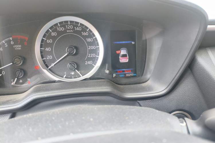 Used Toyota Corolla 2022 1.2T S-CVT Pioneer PLUS Edition Odometer Close Up