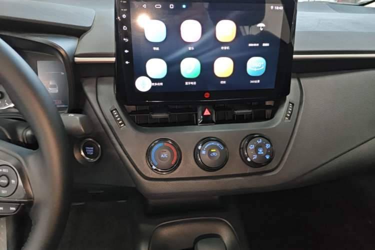 Used Toyota Corolla 2022 1.2T S-CVT Pioneer PLUS Edition Audio And AC Panel