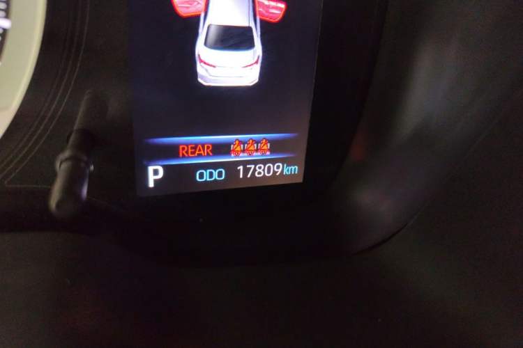 Used Toyota Corolla 2022 1.2T S-CVT Pioneer PLUS Edition Odometer Close Up