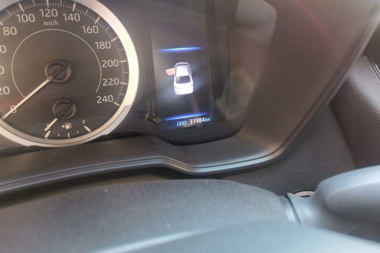 Used Toyota Corolla 2022 1.2T S-CVT Pioneer PLUS Edition Odometer Close Up