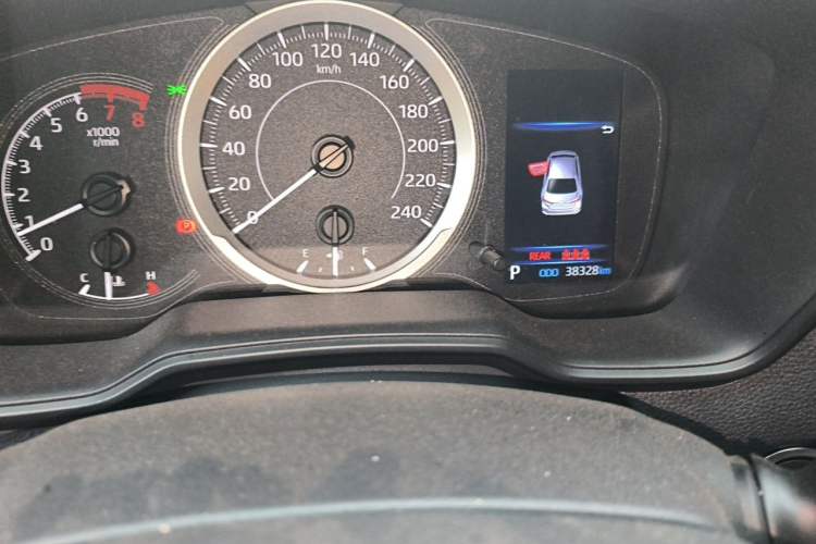 Used Toyota Corolla 2022 1.2T S-CVT Pioneer PLUS Edition Odometer Close Up