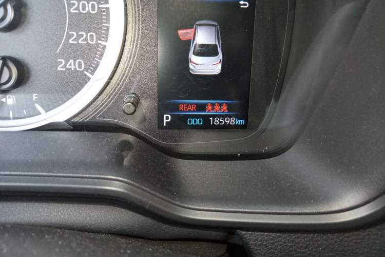 Used Toyota Corolla 2022 TNGA 1.5L CVT Pioneer Edition Odometer Close Up