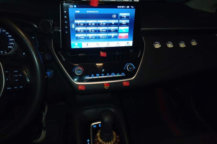Used Toyota Corolla 2022 Dual-Motor 1.8L E-CVT Pioneer Edition Audio And AC Panel