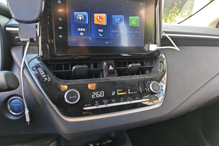 Used Toyota Corolla 2022 Dual-Motor 1.8L E-CVT Pioneer Edition Audio And AC Panel