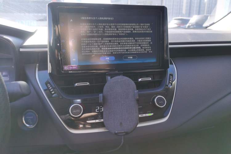 Used Toyota Corolla 2022 Dual-Motor 1.8L E-CVT Pioneer Edition Audio And AC Panel