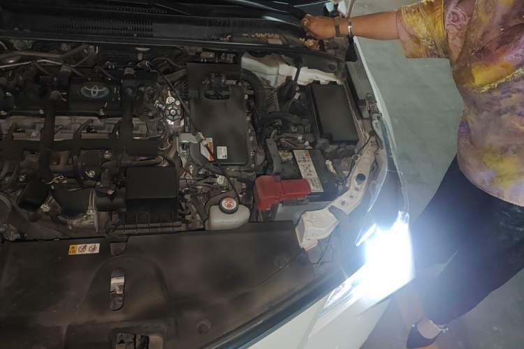 Used Toyota Corolla 2022 Dual-Motor 1.8L E-CVT Pioneer Edition Engine Bay Left