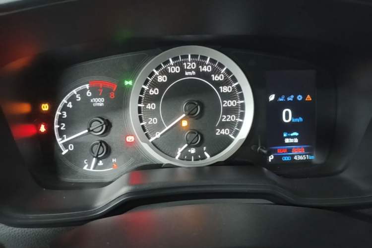 Used Toyota Corolla 2022 1.2T S-CVT Pioneer PLUS Edition Instrument Cluster