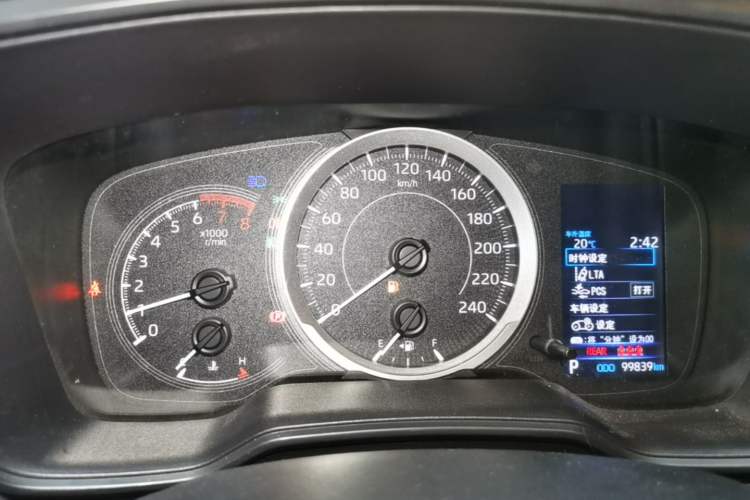 Used Toyota Corolla 2022 1.2T S-CVT Pioneer PLUS Edition Instrument Cluster