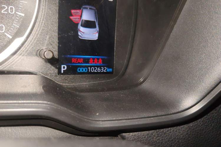Used Toyota Corolla 2022 Dual-Motor 1.8L E-CVT Pioneer Edition Odometer Close Up
